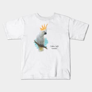 Sulphur crested cockatoo Kids T-Shirt